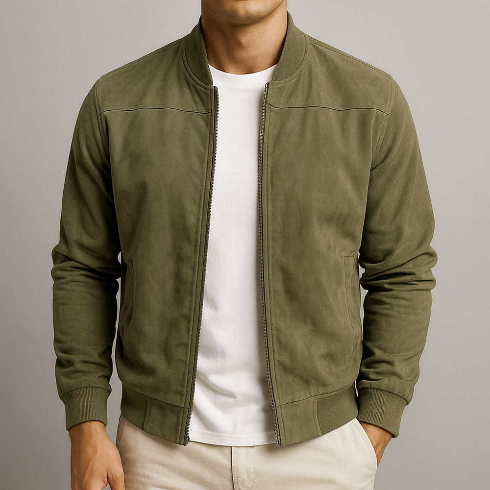 Carlos™ | Chaqueta estilo bomber – Moderna, cómoda y versátil