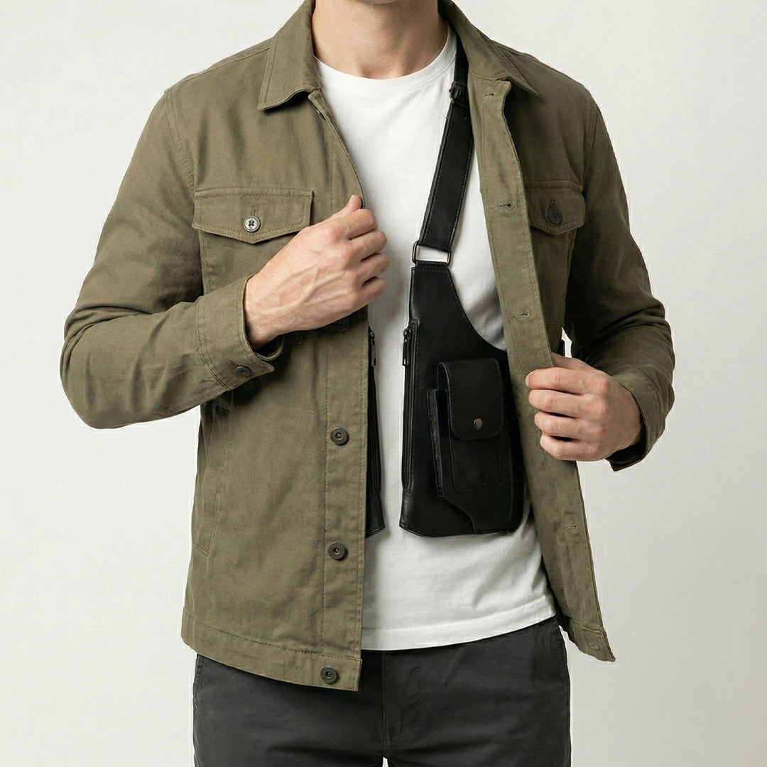 Bolso bandolera para hombre – Elegante, práctico y atemporal