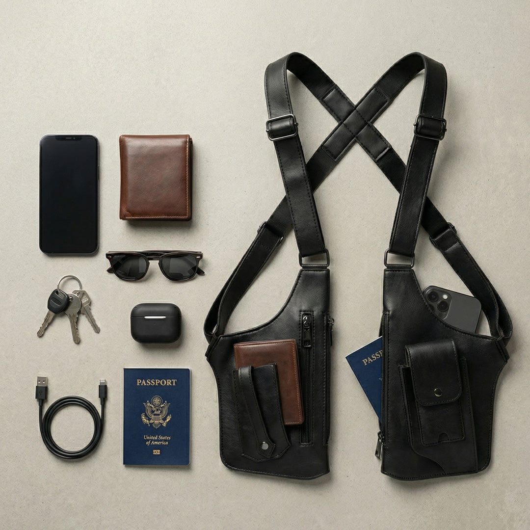 Bolso bandolera para hombre – Elegante, práctico y atemporal