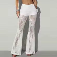 Anna™ | Pantalón ancho de encaje – Comodidad y estilo sin esfuerzo