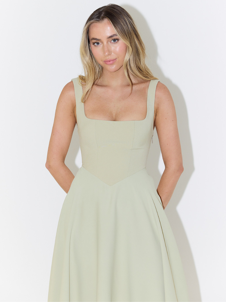 Melisa™ | Vestido midi elegante con silueta favorecedora