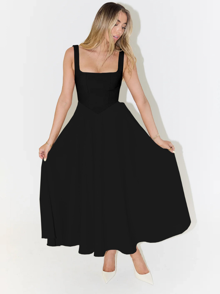 Melisa™ | Vestido midi elegante con silueta favorecedora