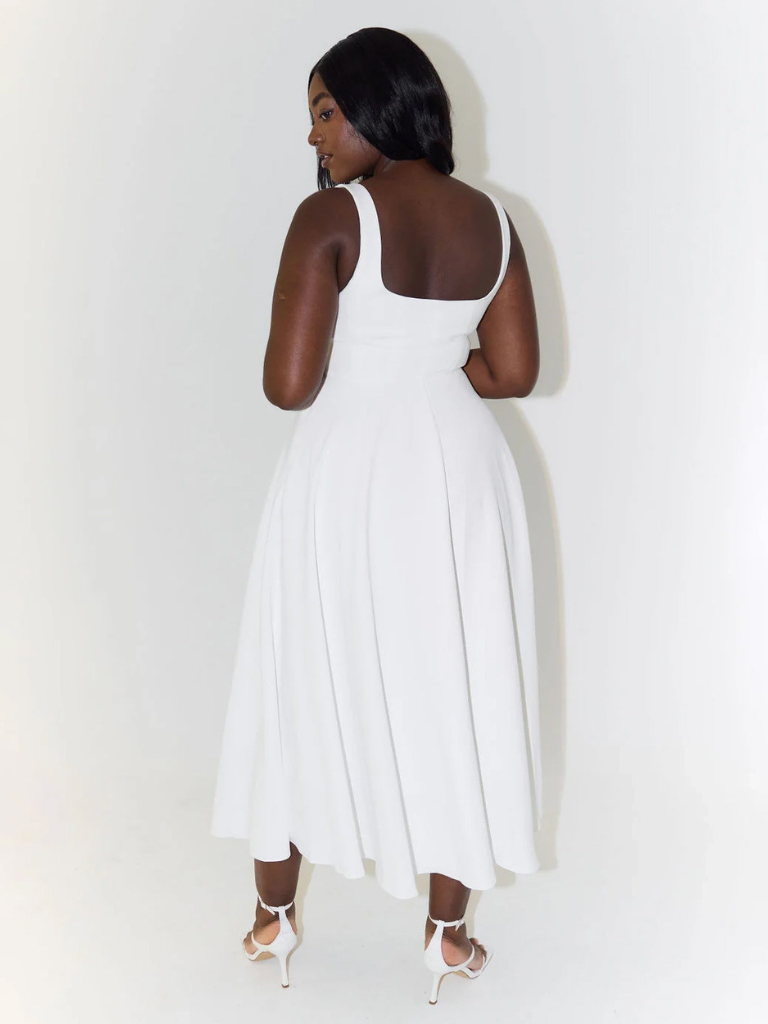 Melisa™ | Vestido midi elegante con silueta favorecedora