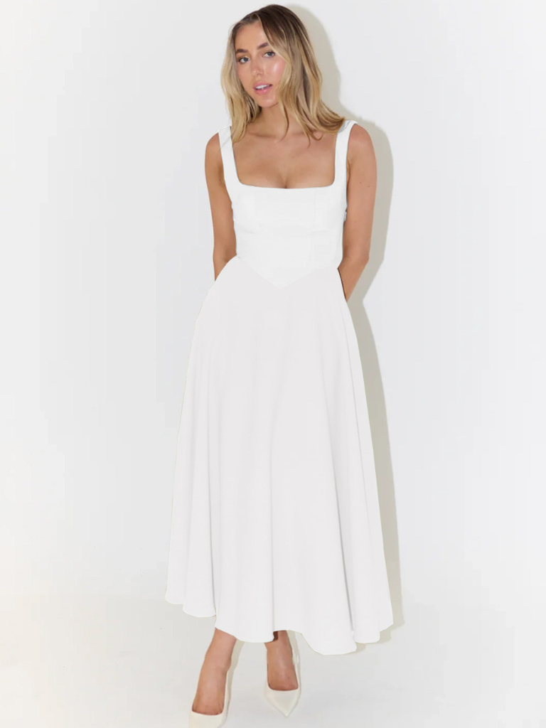 Melisa™ | Vestido midi elegante con silueta favorecedora