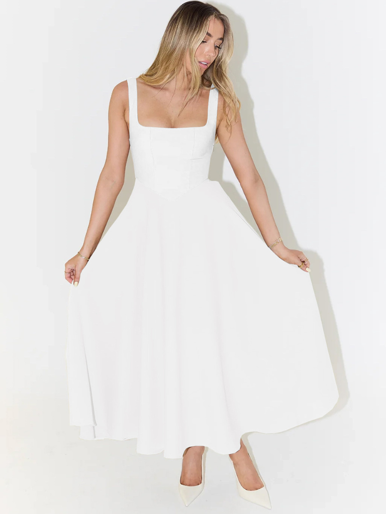 Melisa™ | Vestido midi elegante con silueta favorecedora