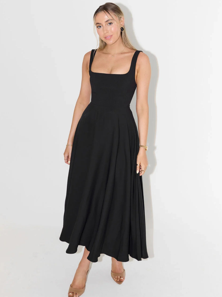 Melisa™ | Vestido midi elegante con silueta favorecedora