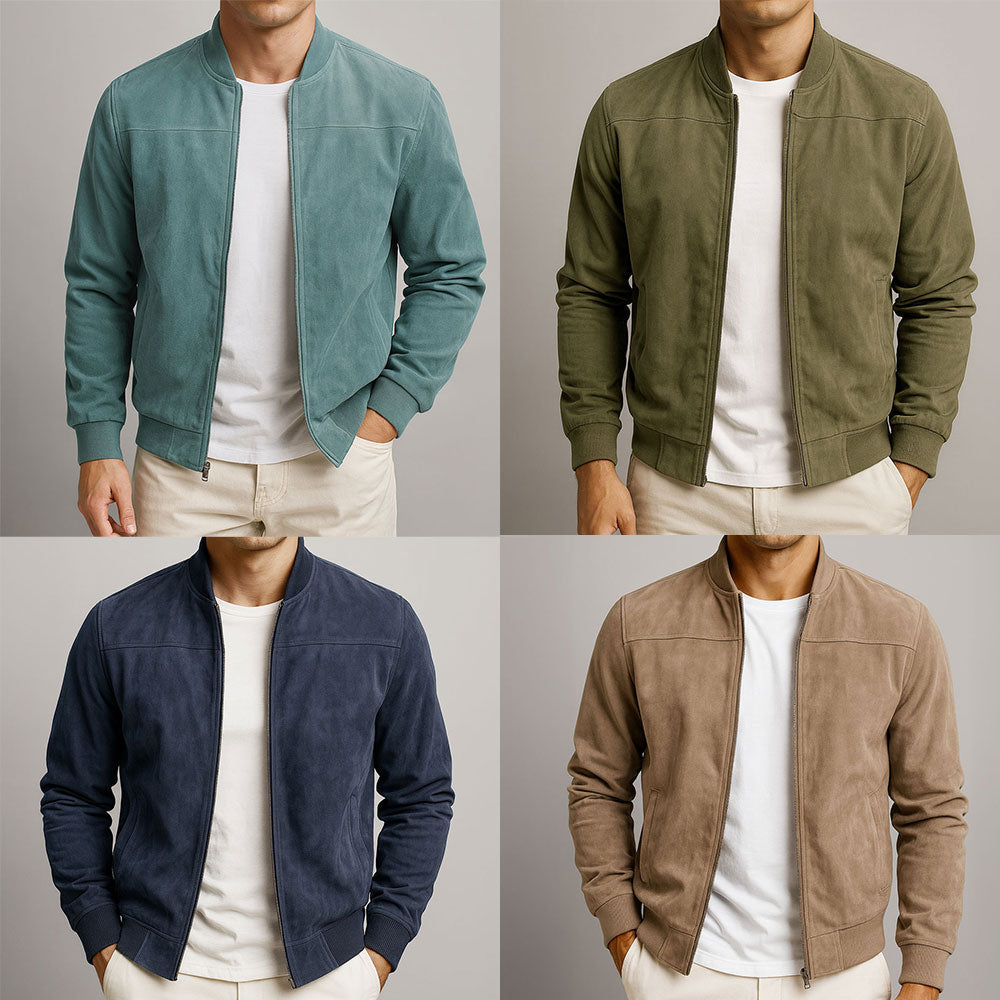 Carlos™ | Chaqueta estilo bomber – Moderna, cómoda y versátil
