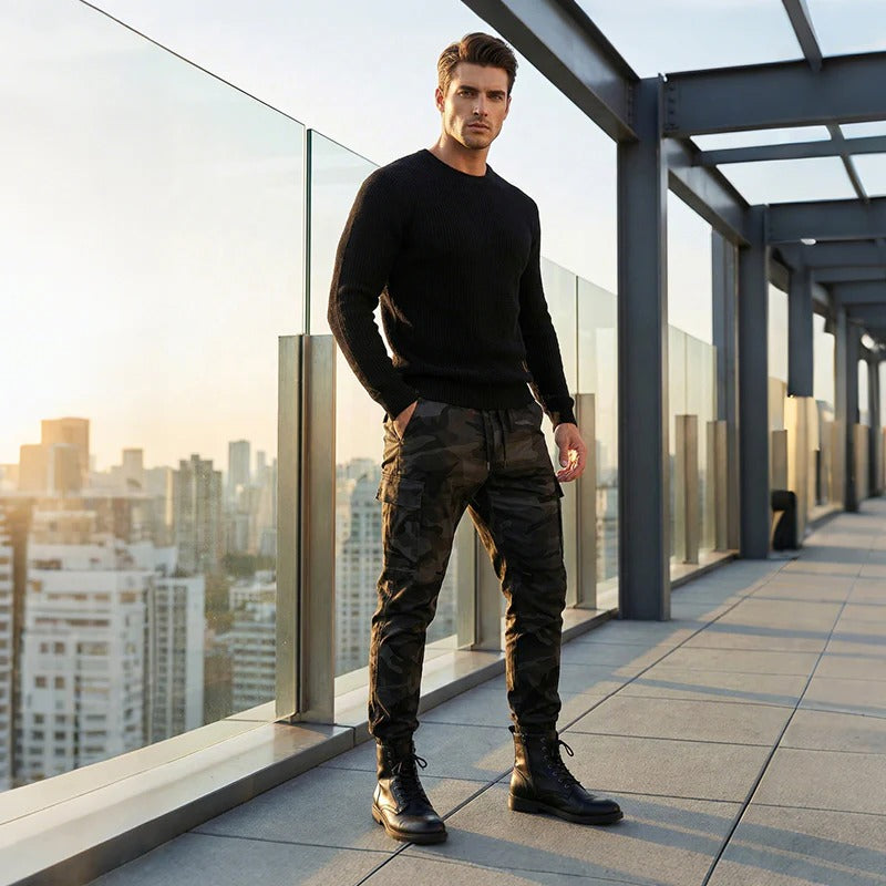 Pantalones Cargo Camuflaje Hombre – Estilo Urbano y Outdoor