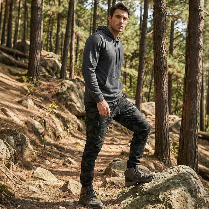 Pantalones Cargo Camuflaje Hombre – Estilo Urbano y Outdoor