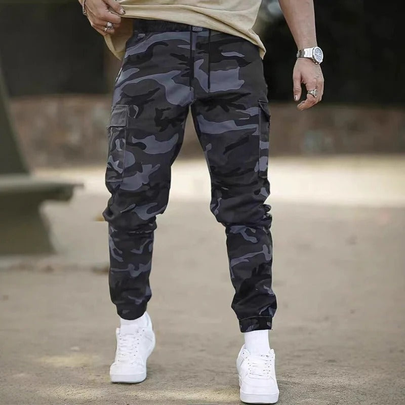 Pantalones Cargo Camuflaje Hombre – Estilo Urbano y Outdoor